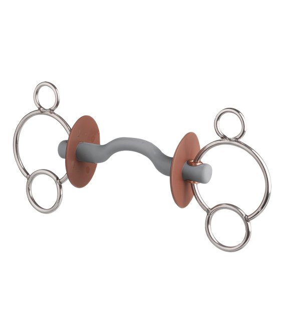 Beris 3-Ring Universal Tongue Port Bit | 65275