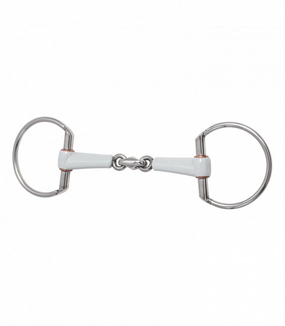 Shires - Anello piccolo a maglia francese Eggbutt Bradoon, Equestre