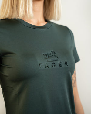 Fager Ida Short Sleeve T-Shirt Dark Green