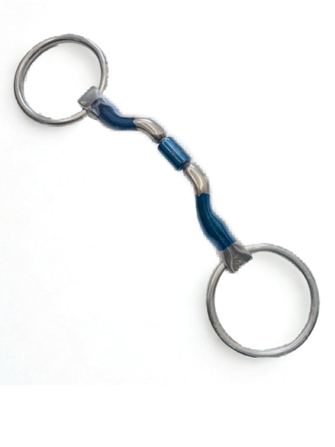 Bombers Loose Ring Bradoon Ported Barrel