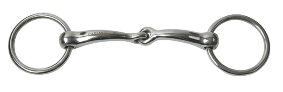 Korsteel PONY Loose Ring Bradoon Curved Single Joint 4.5"