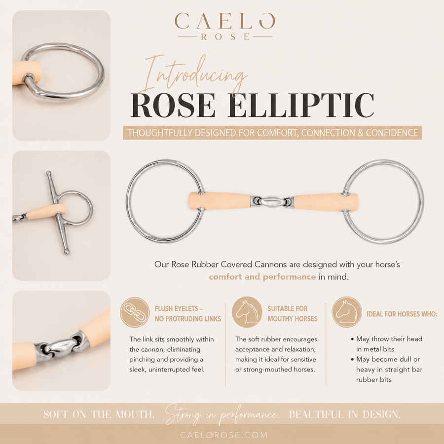 Caelo Rose Elliptic Loose Ring Bit