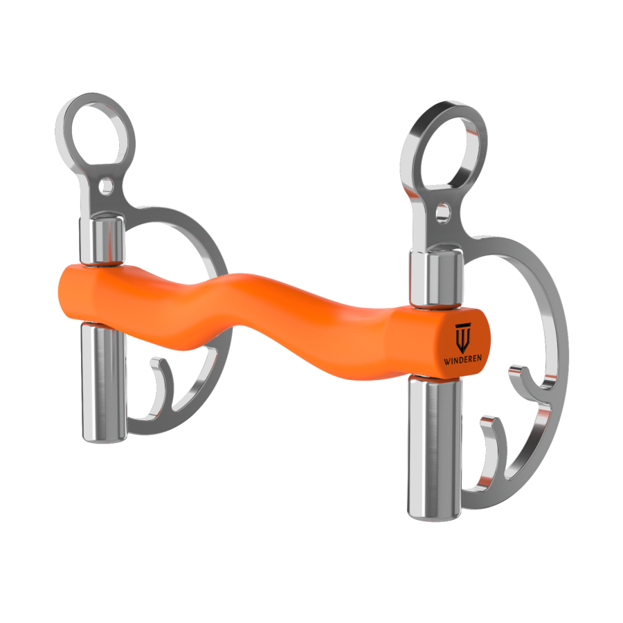Winderen Kimblehook Ported Mullen Orange