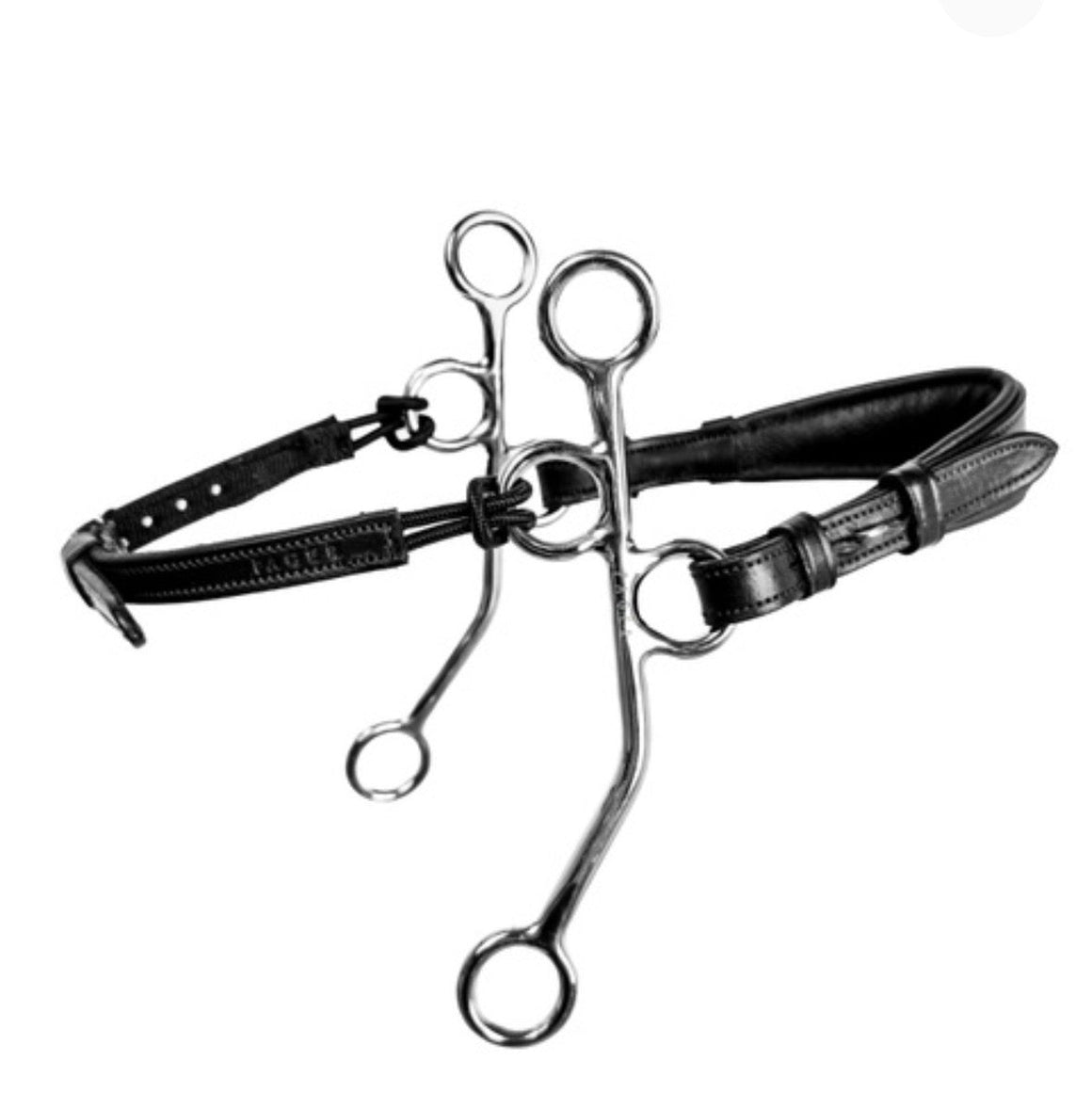 Fager Hunter Hackamore Medium Shank
