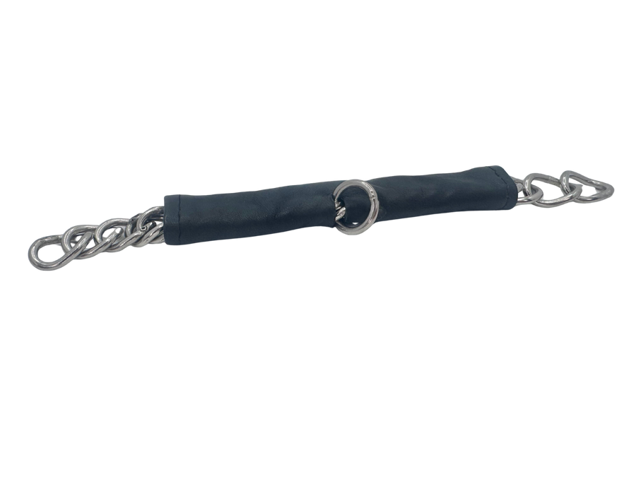 Caelo Soft Leather Curb Chain