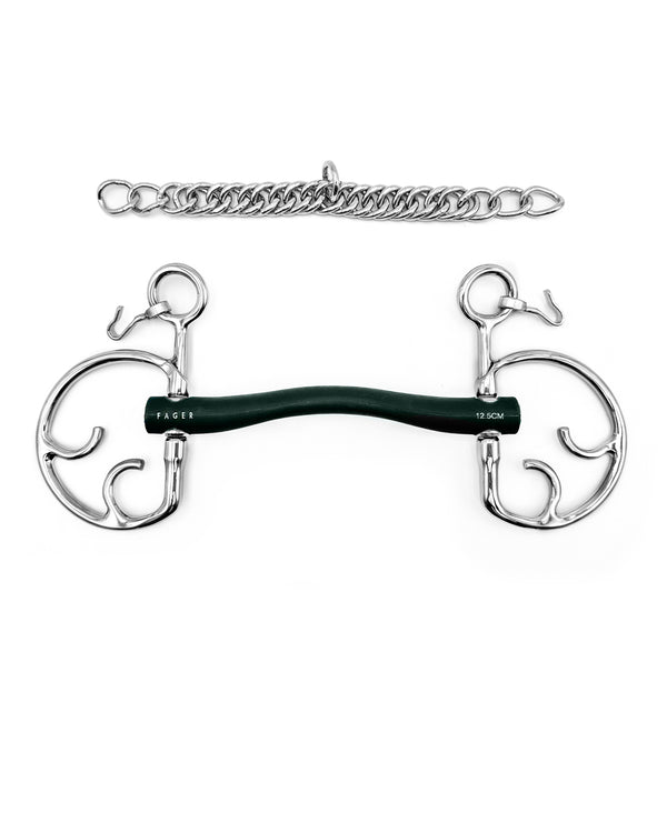 Fager Andrea Hard Rubber Kimblehook Bit | Preorder