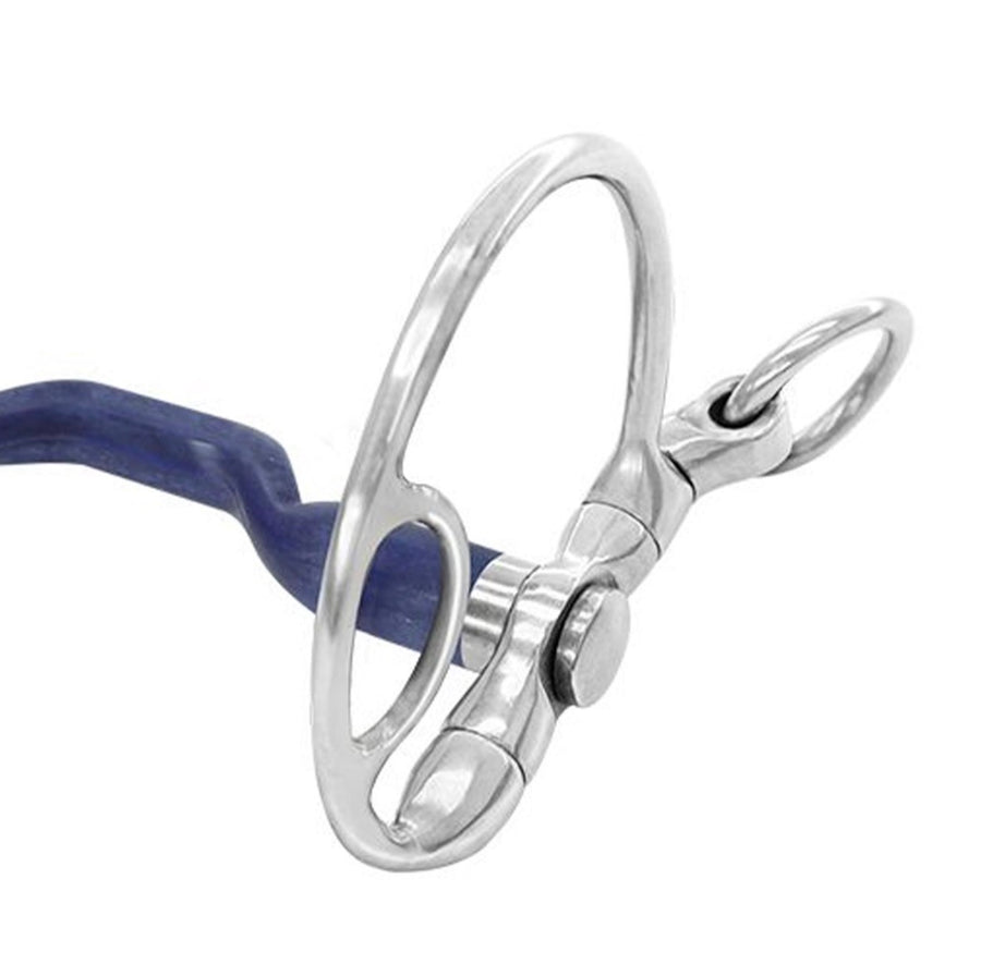 Bombers DC Morgan Bomber Blue Swivel - Horse Bit Emporium