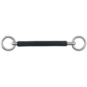 Saddlery Trading Company Mullen Overcheck Bit w/Rubber Covered Mouth