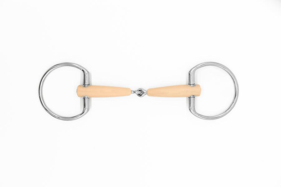 Caelo Rose Single Joint Eggbutt Bit