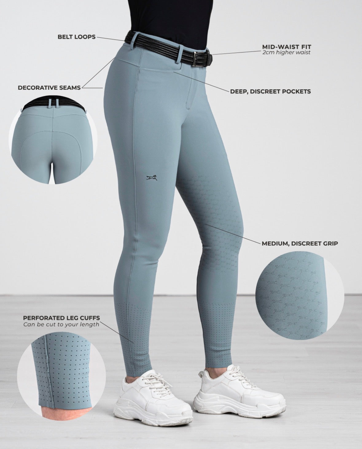 Fager Erica Supreme Breeches Ice Blue