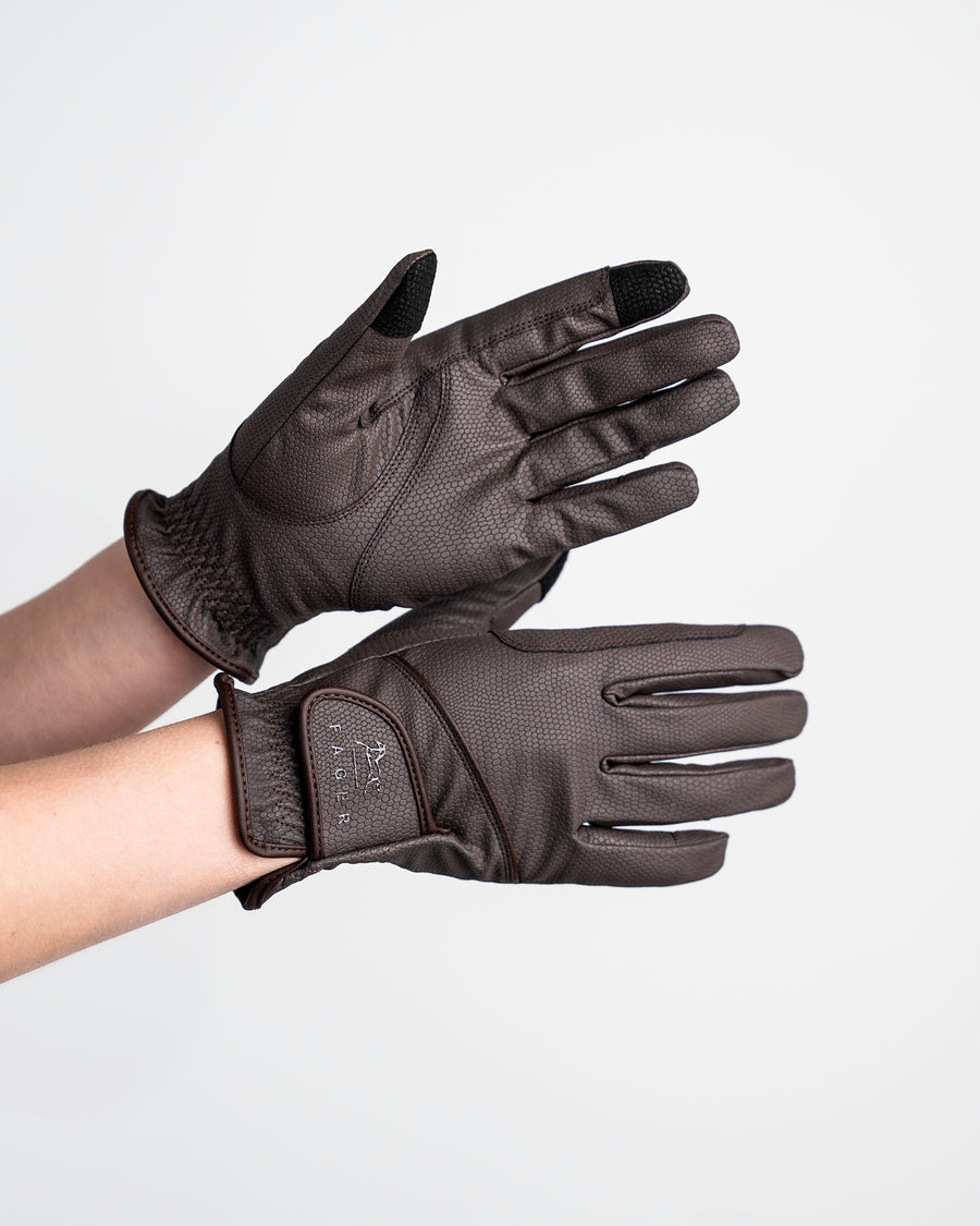 Fager Gloria Classic Gloves Brown