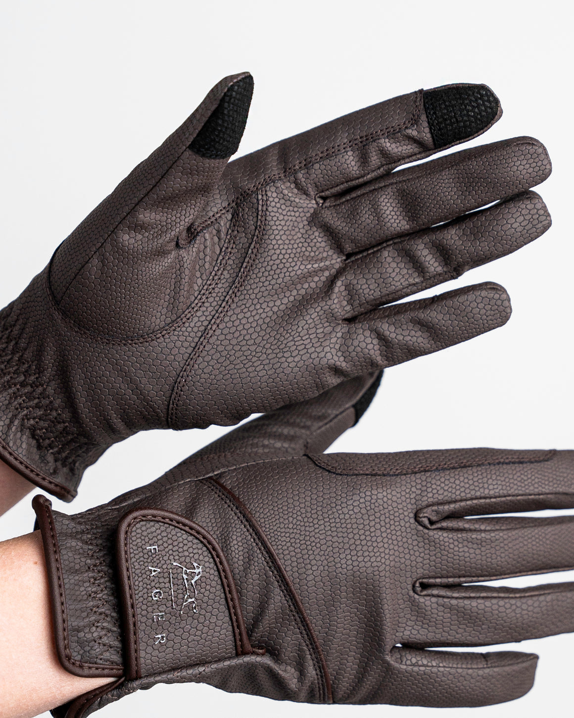 Fager Gloria Classic Gloves Brown