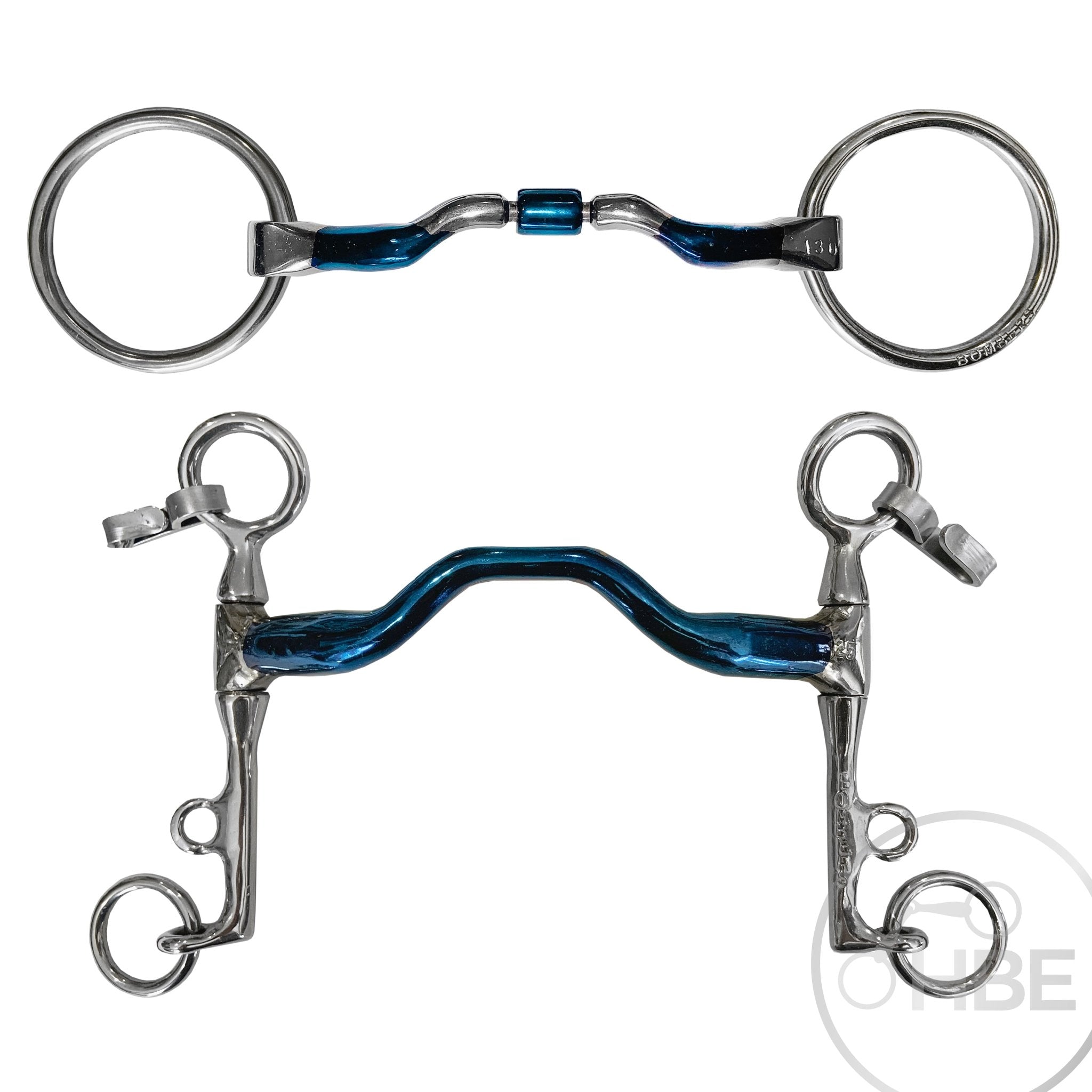 Pelham pour cheval non joint a joues coulissantes Umbria Equitazione