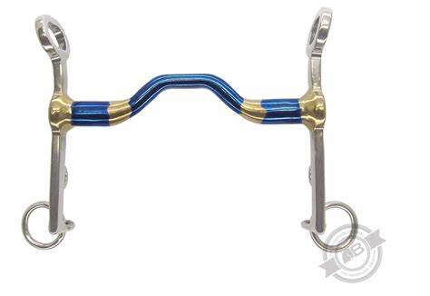 Bombers Weymouth F55 Happy Tongue Straight - Horse Bit Emporium