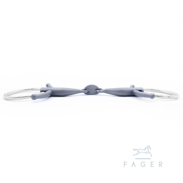 Fager Carl Titanium Baby Fulmer 4.5" - Horse Bit Emporium