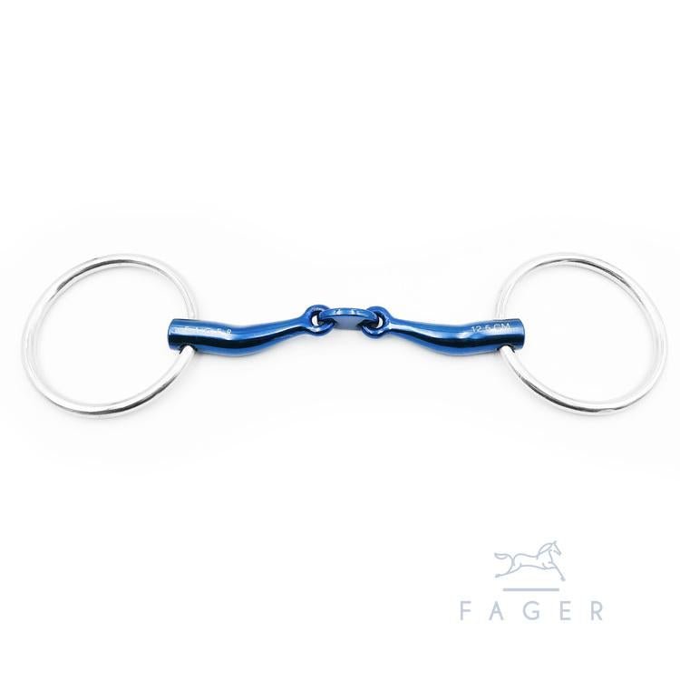Fager Carl Titanium Loose Rings - Horse Bit Emporium