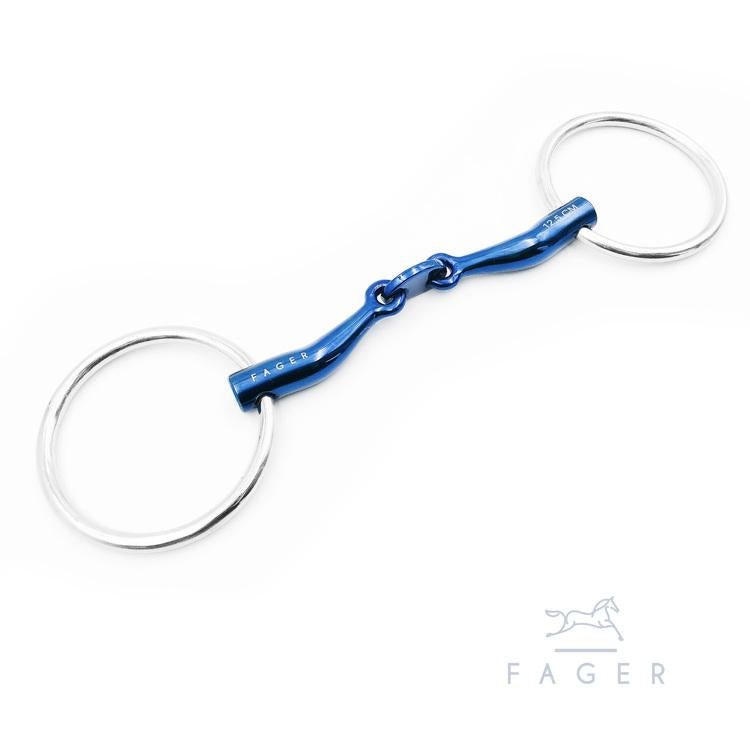 Fager Carl Titanium Loose Rings - Horse Bit Emporium