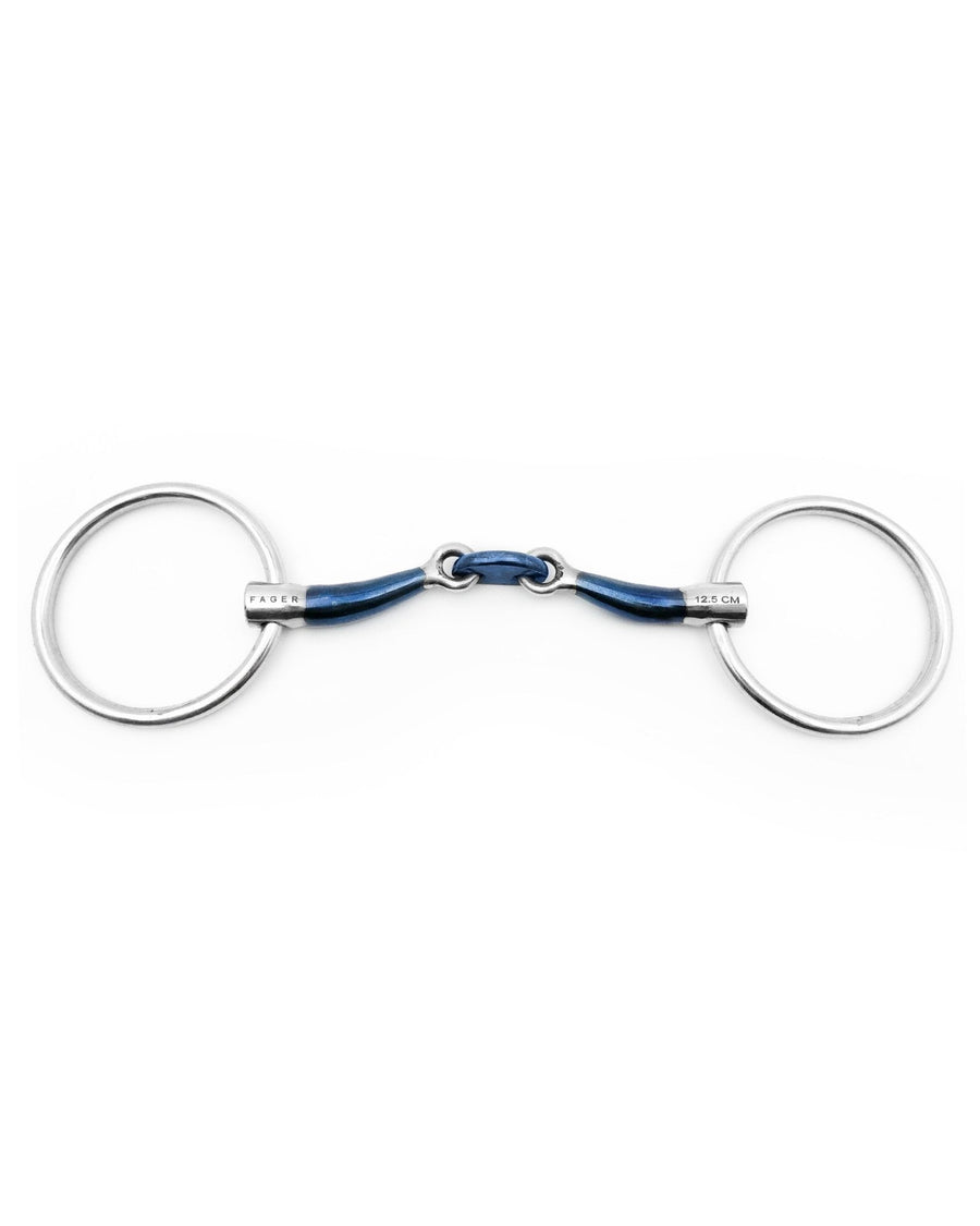 Fager Claudia Sweet Iron Loose Ring - Horse Bit Emporium