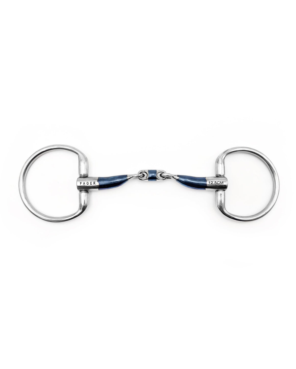 Fager Dylan Sweet Iron Fixed Rings - Horse Bit Emporium