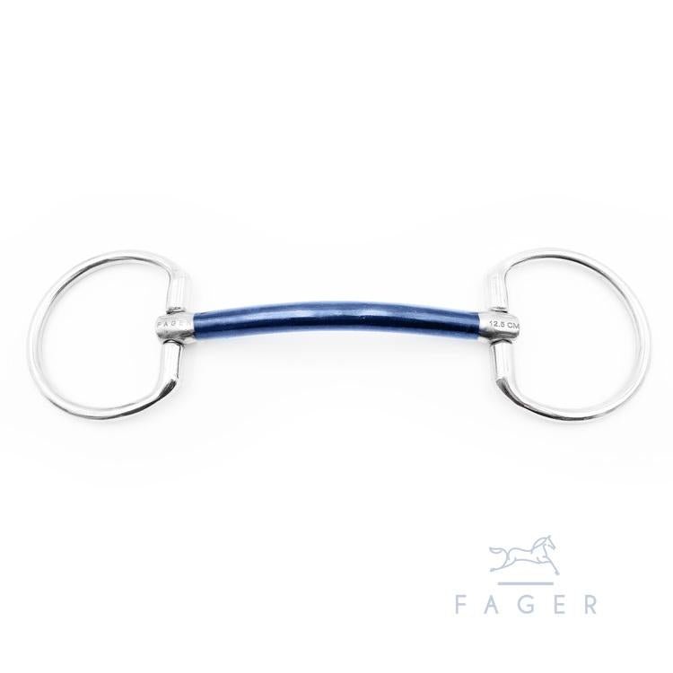 Fager Harry Sweet Iron Fixed Ring - Horse Bit Emporium