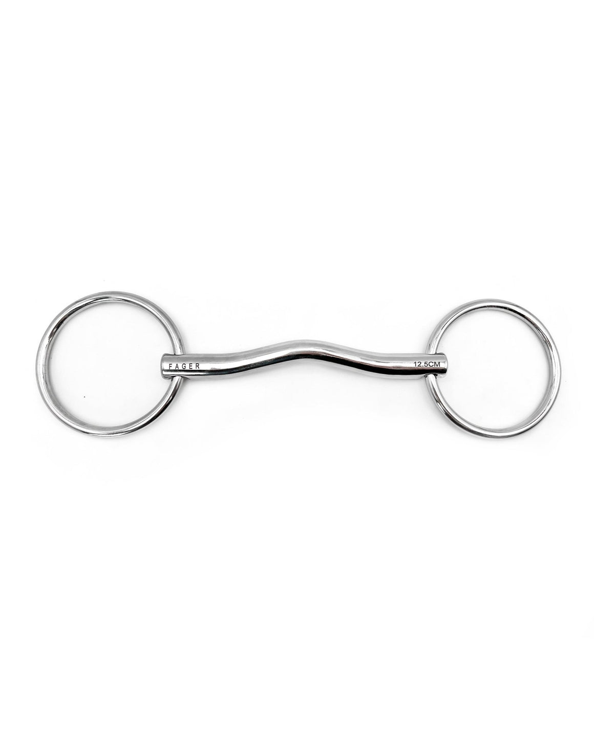 Fager Lisa Stainless Steel Loose Ring - Horse Bit Emporium
