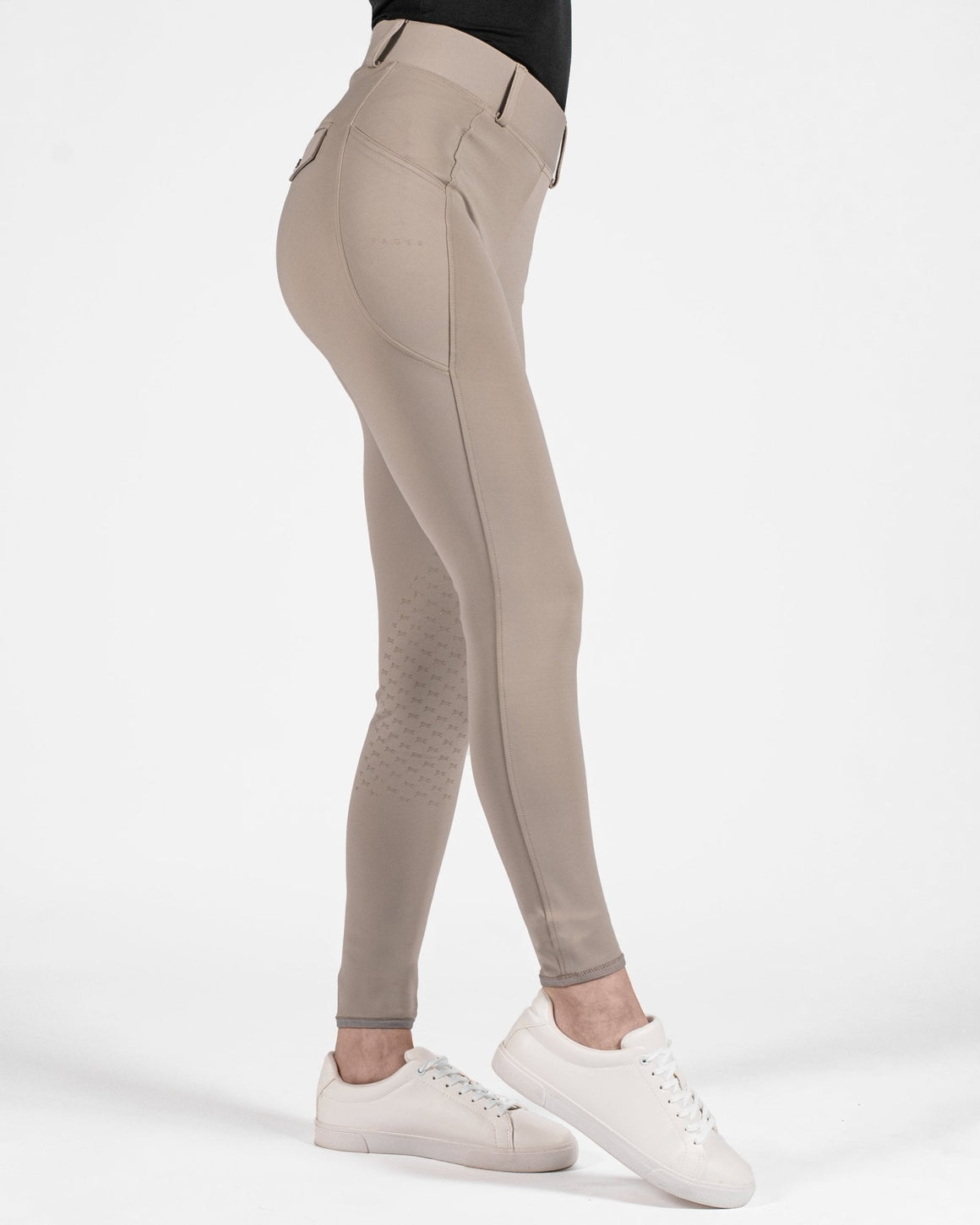 Fager Loui Active Leggings Beige - Horse Bit Emporium