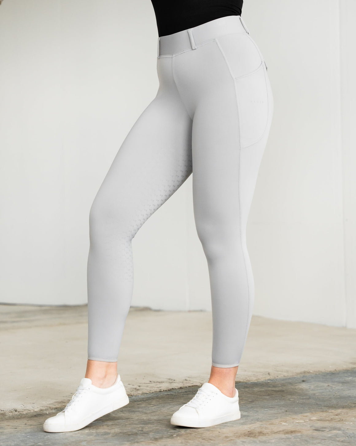 Fager Loui Active Leggings Grey - Seconds - Horse Bit Emporium