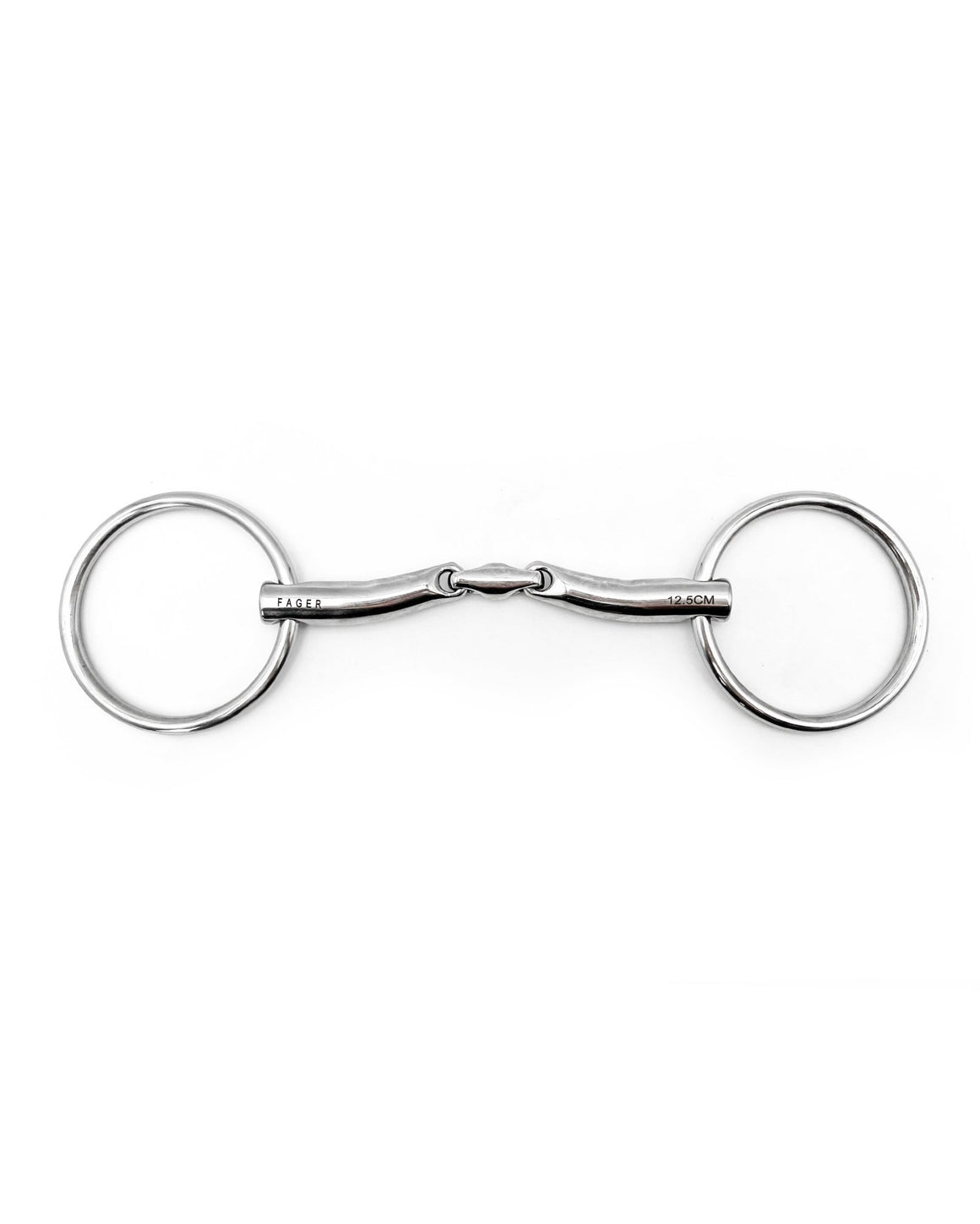 Fager Penny Stainless Steel Loose Rings - Horse Bit Emporium
