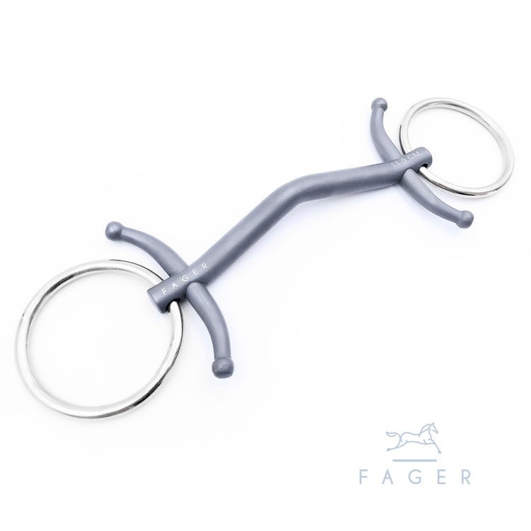 Fager Sara Titanium Baby Fulmer - Horse Bit Emporium