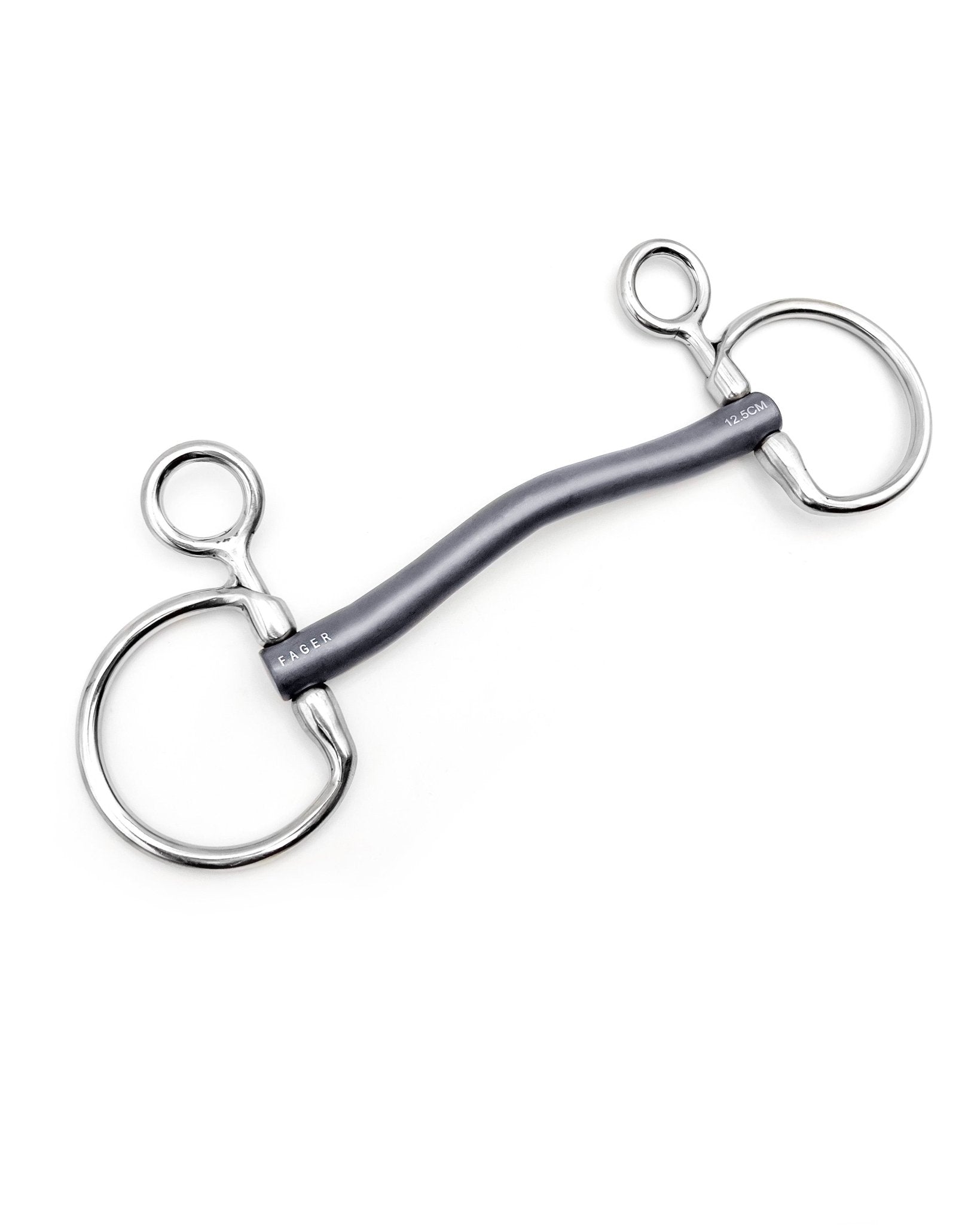5.75 Full cheek snaffle, copper roller mouthpiece (2551) - second hand 5.75 Full cheek snaffle, copper roller mouthpiece (2551) - second hand