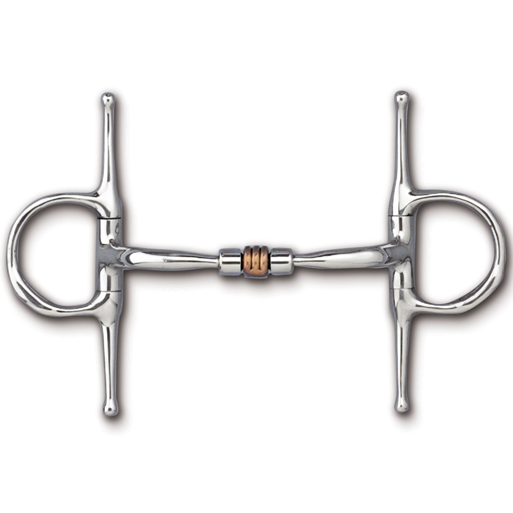 Myler Dee without Hooks with Stainless Steel Mullen Barrel - A Better Bit