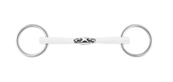 Nathe Loose Ring Bradoon Double Jointed - Horse Bit Emporium