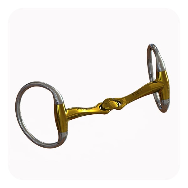 Neue Schule Eggbutt Bradoon Turtle Tactio - Horse Bit Emporium