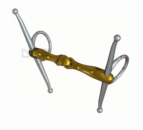 Neue Schule Full Cheek Turtle Tactio - Horse Bit Emporium