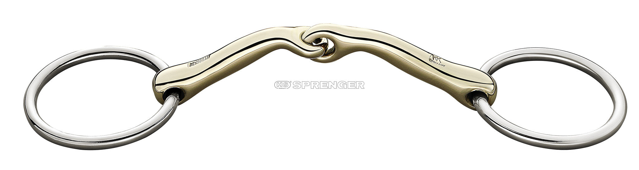 Herm Sprenger 5.25 WH Ultra Roller Loose Ring Snaffle 0101 - Dutchess  Bridle & Saddle, LLC