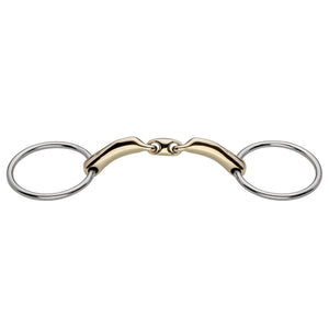 Sprenger Novocontact Loose Ring Snaffle Double Joint 14mm 40455