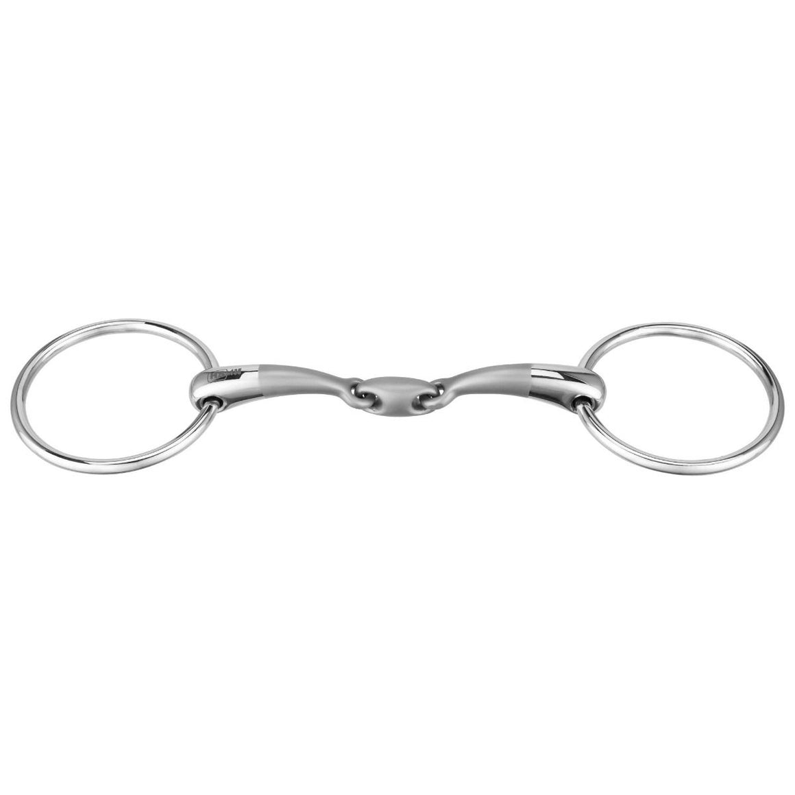 Sprenger SATINOX Loose Ring Snaffle Double Joint 14mm 40464