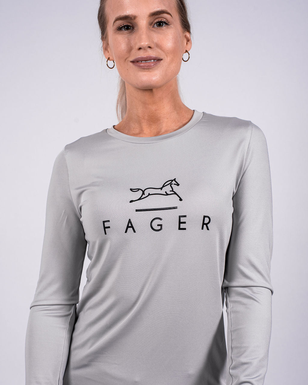 Fager Fia Long Sleeve T-shirt Grey