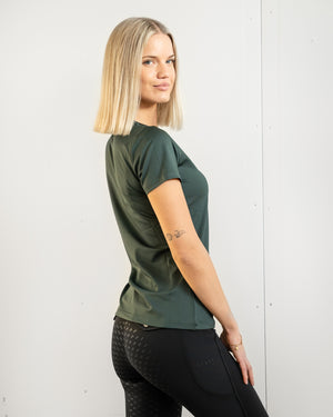 Fager Ida Short Sleeve T-Shirt Dark Green