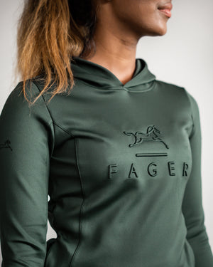 Fager Polly Hoodie Green