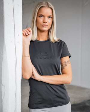 Fager Ida Short Sleeve T-Shirt Grey